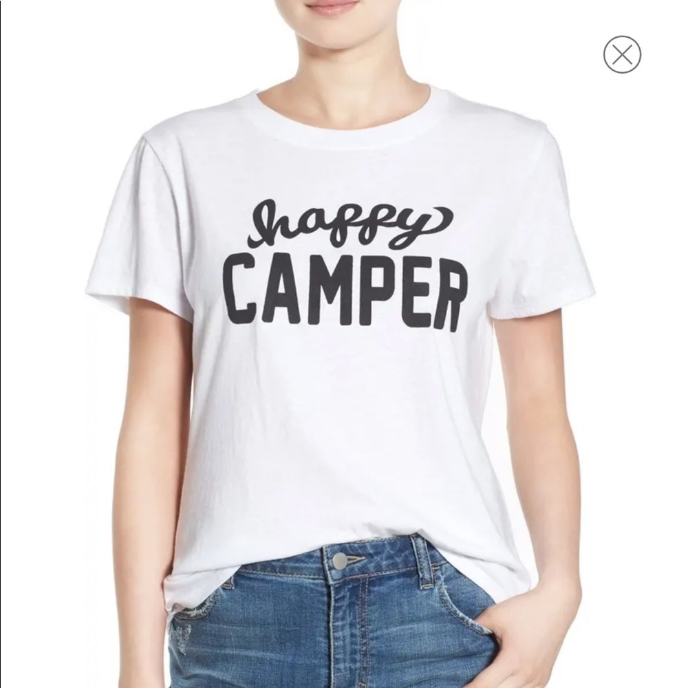 Sub Urban Riot Happy Camper Graphic T-Shirt Sz XS